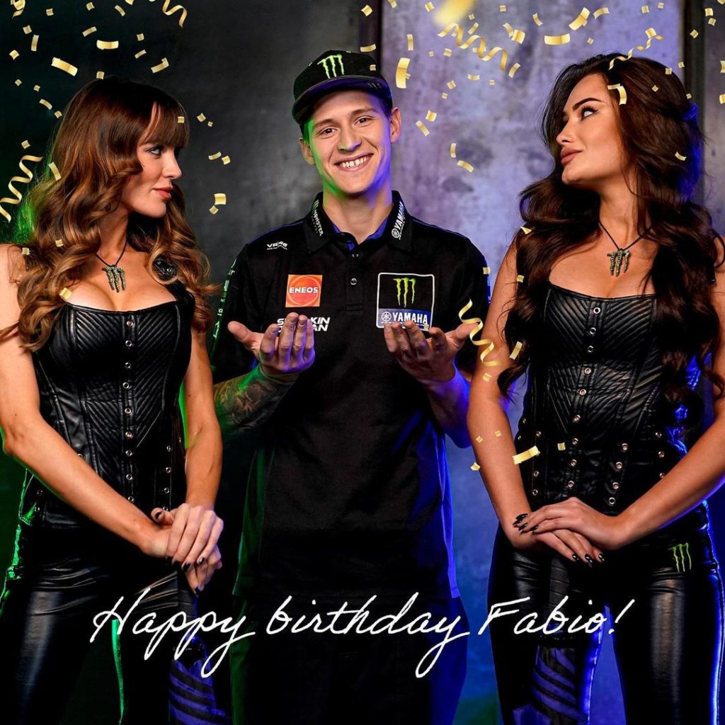 Happy 23rd birthday, @fabioquartararo20! 

The whole team wishes you an amazing ...