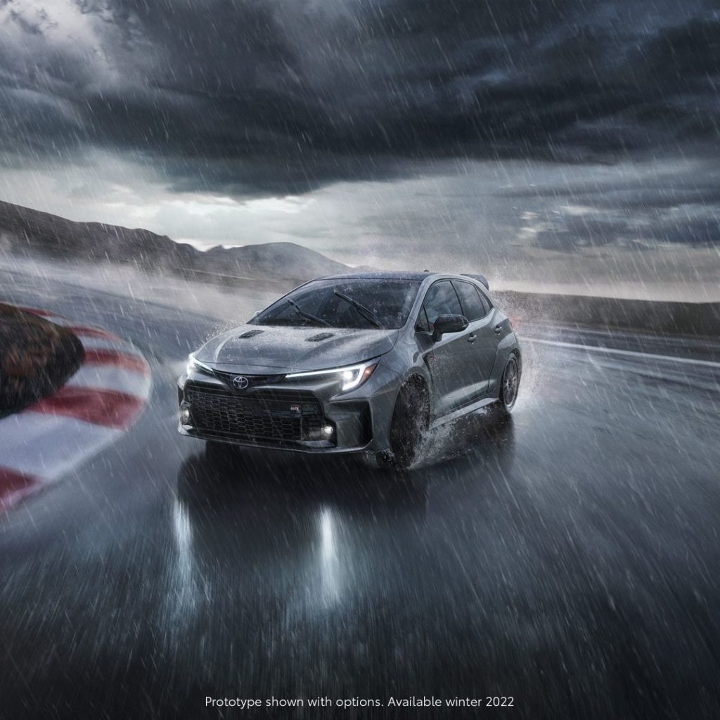 Say hello to the first-ever 2023 GR #Corolla – this exclusively manual-transmiss...