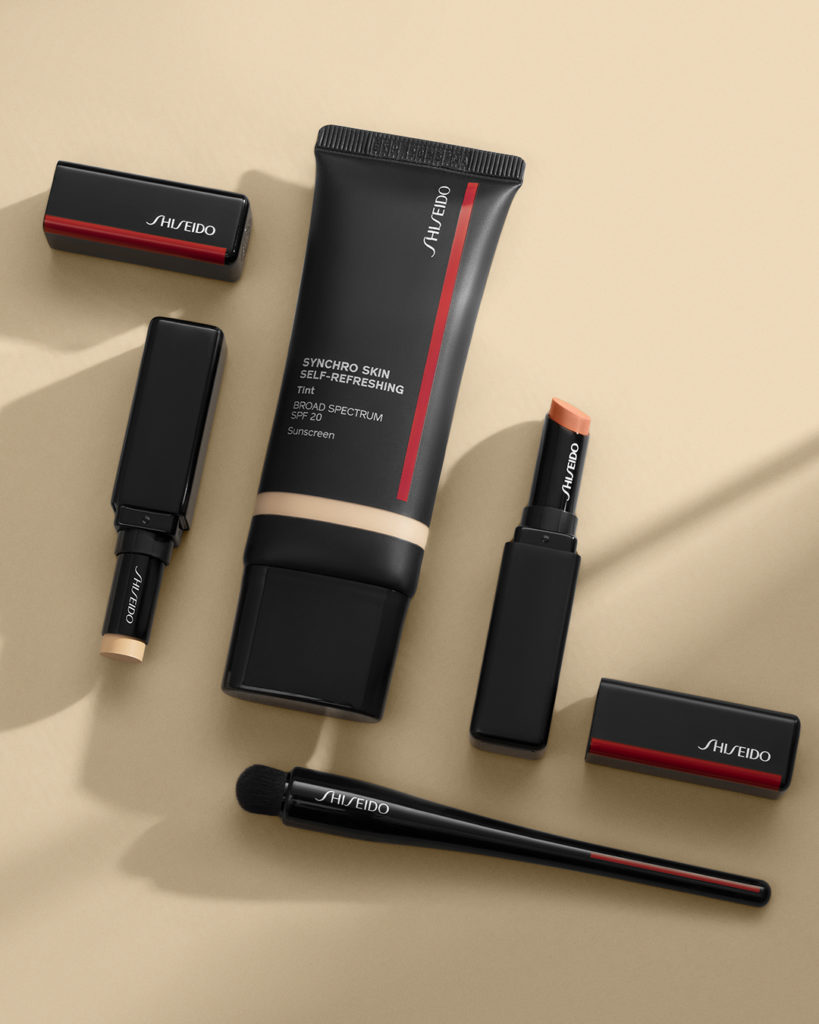 SHISEIDO: Correct. Perfect. Shine. Our weightless formulas do it all. Start with SYNCHRO S… Correct. Perfect. Shine. Our weightless formulas do it all. Start with SYNCHRO S...