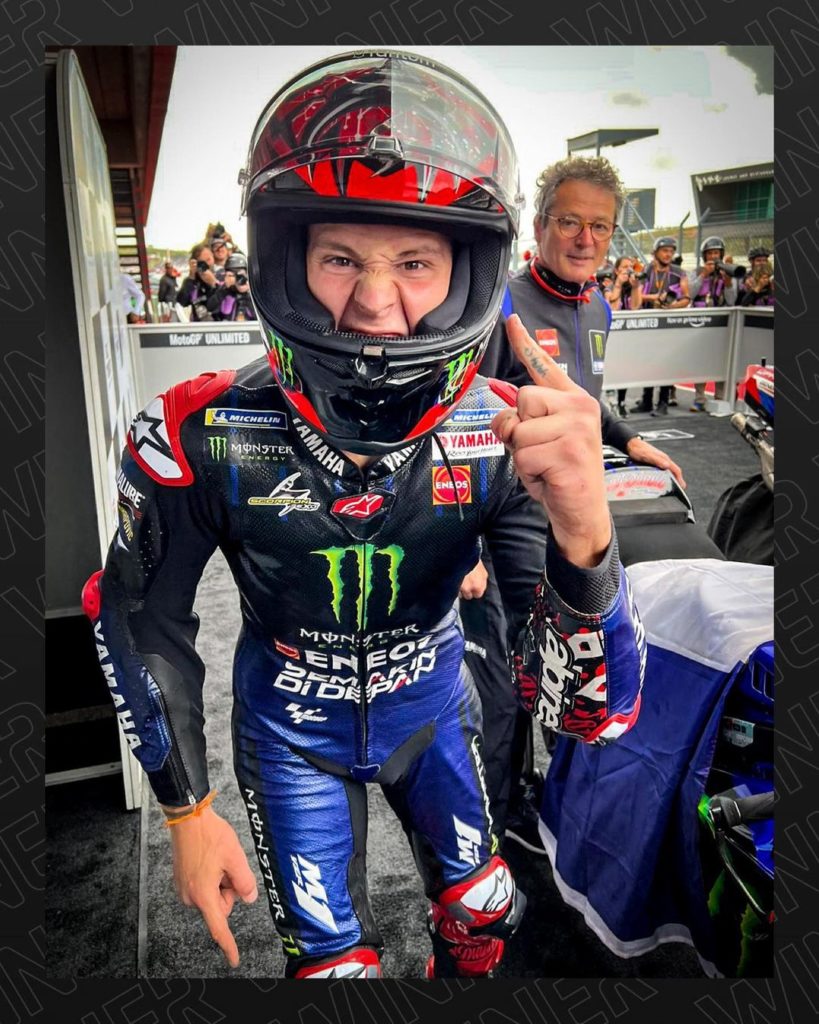 El Diablo IS BACK!  @fabioquartararo20 WINS at Portimao!  #PortugueseGP  #MotoGP...