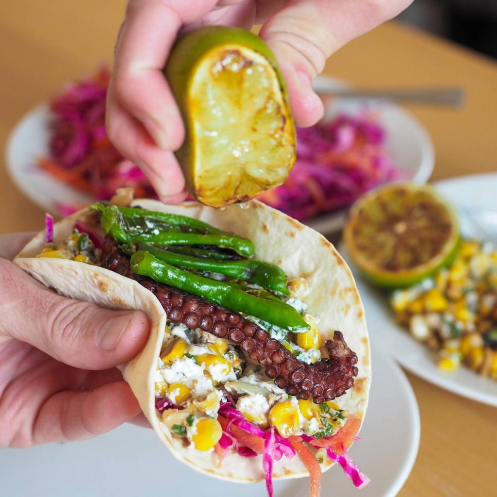 Ready for some "tako" tacos? Once slow-cooked, octopus is easy to slice and deli...