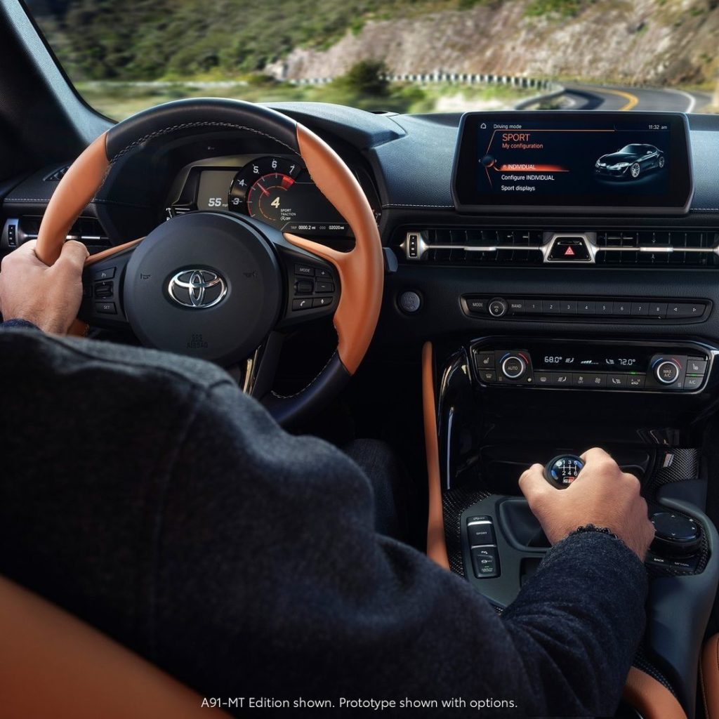 Notice anything different? The all-new 2023 GR #Supra, now with available six-sp...