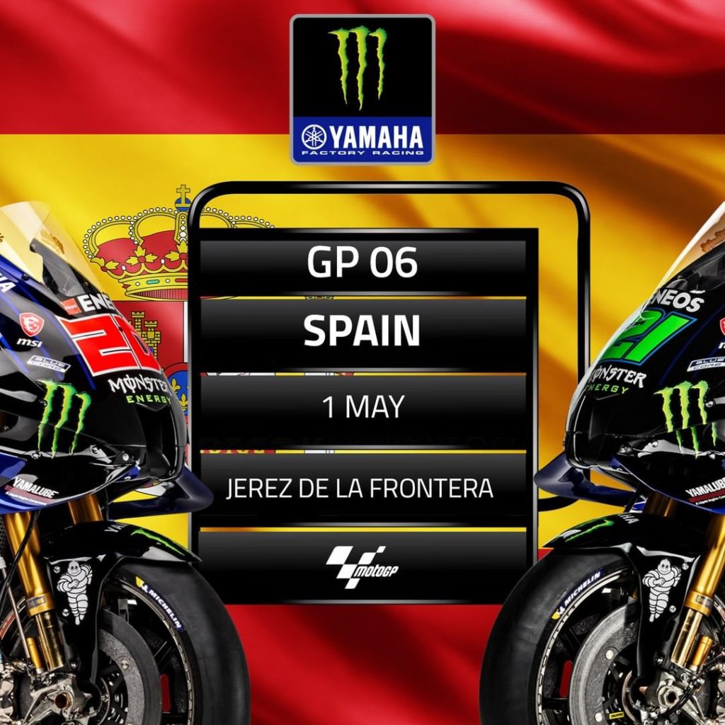 Bring on the Spanish GP  #MonsterYamaha | #MotoGP | #SpanishGP...