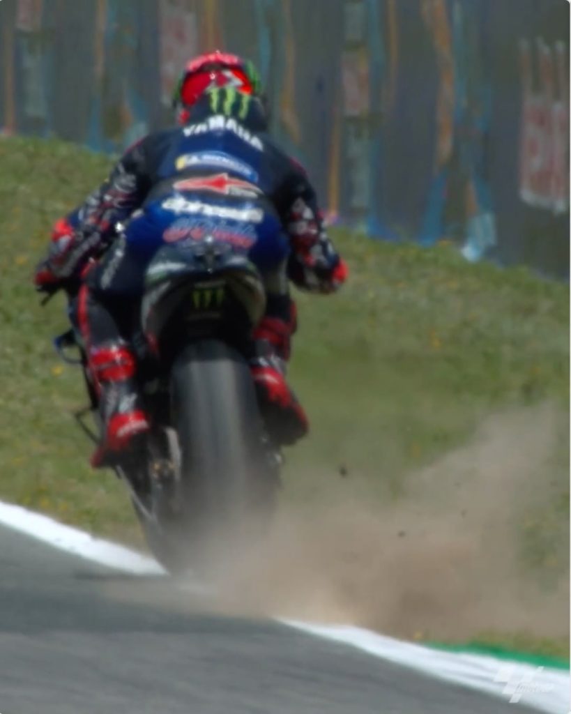 On the limit (and sometimes a tiny bit over )  @fabioquartararo20 tops the Frid...