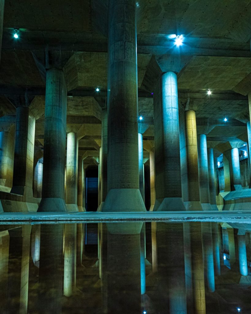 Introducing the world's largest underground flood diversion facility in the town...