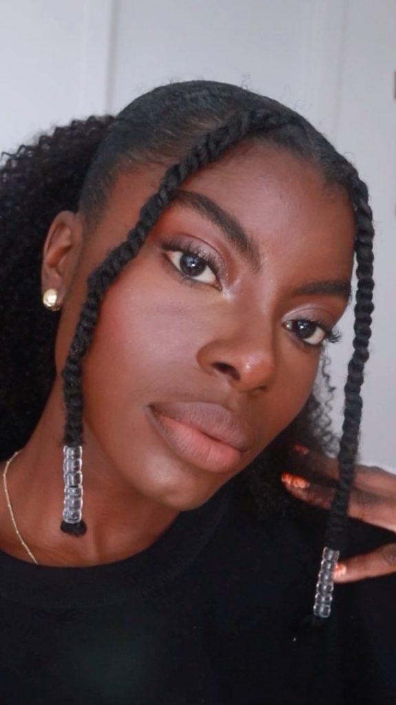 Never dim your light. @melaninmichie wears Aura Dew in Lunar (applied with the K...