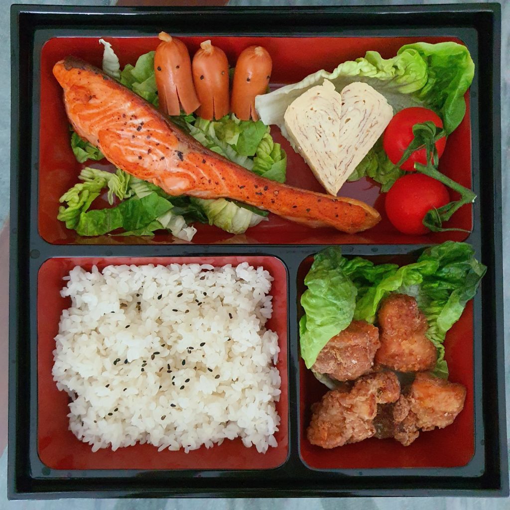 Bought a bento box just to make this