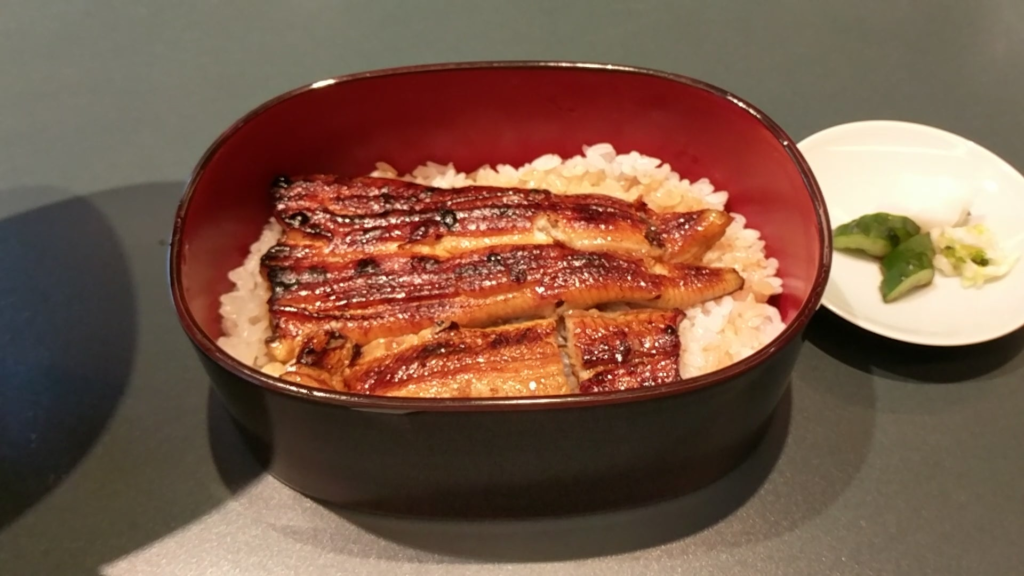 The Unagi Don from Unagi Hirokawa (Kyoto)