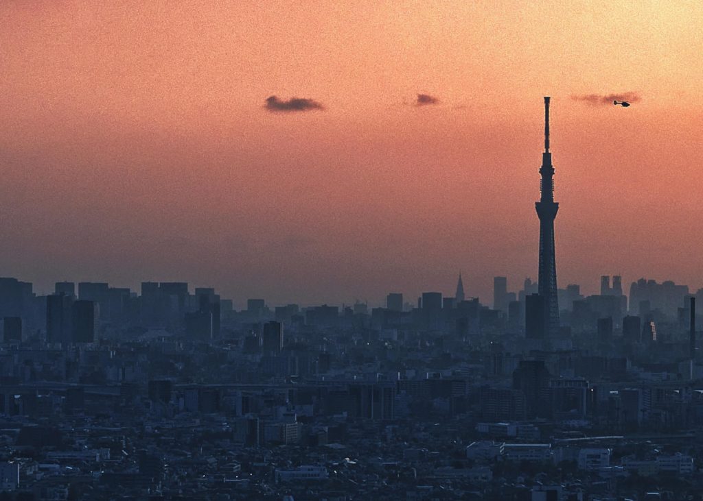 Tokyo sunset