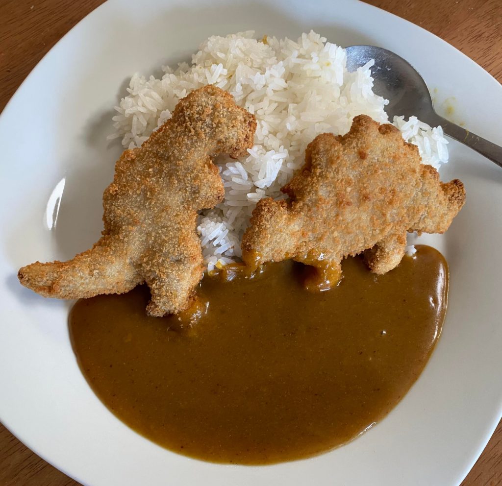 Dinosaur Katsu Curry