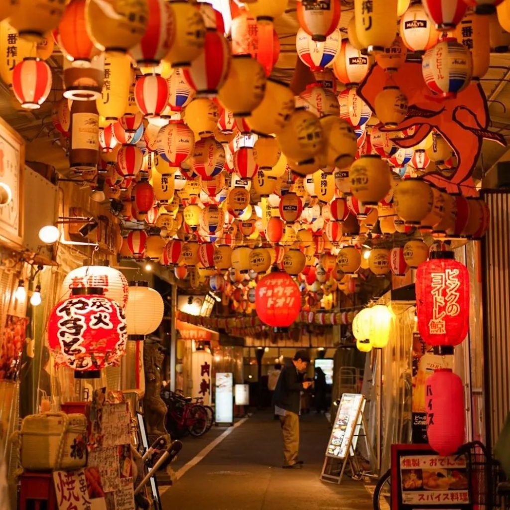 Lanterns in Osaka