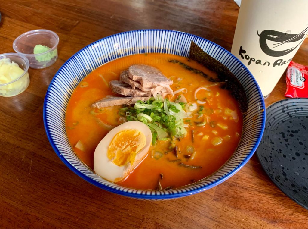 Spicy miso ramen