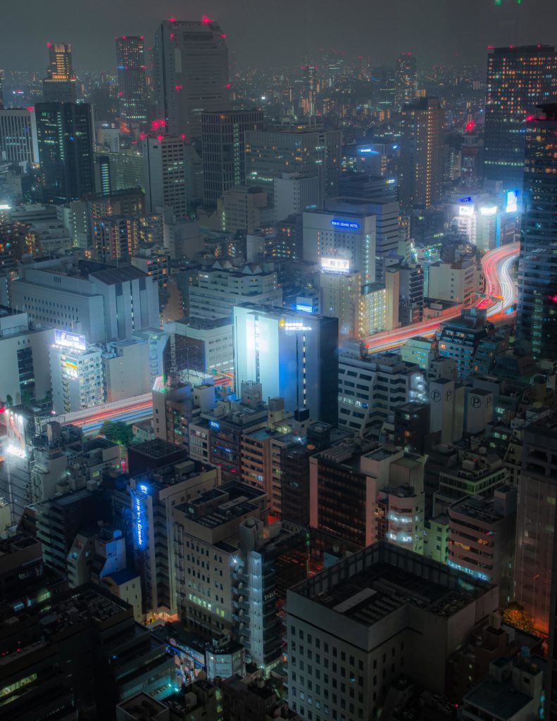 Downtown Tokyo, from Tokyo World Trade Center (OC)