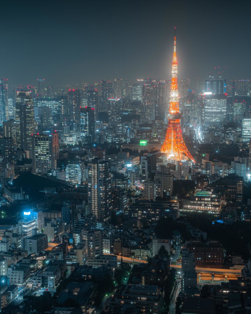Tokyo Tower at night (OC)