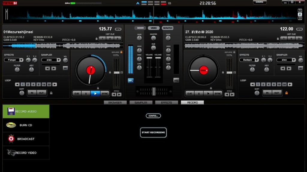 obs shot= めずらしい人生 - [KAN の ベスト・アルバム]ft; virtual dj, visual cover