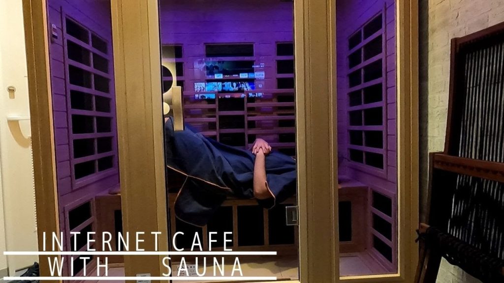 サウナがついているインターネットカフェに行ってみた！[広島]