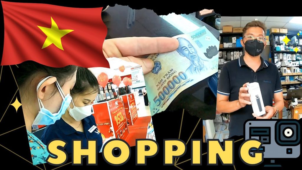 Buying things in Ho Chi Minh City (Saigon) Vietnam