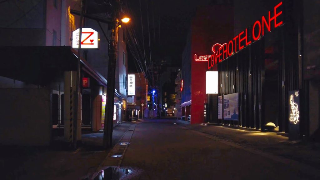 【4K】2022 日本 北海道 札幌 中央区 すすきの ホテル街 夜の散策【Binaural Audio】