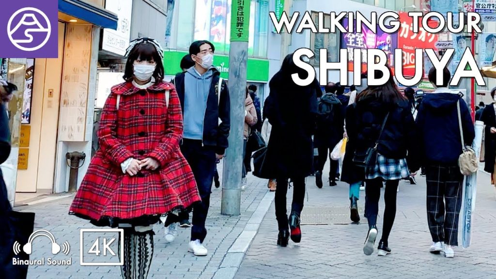 [4K] Shibuya Walk in Tokyo - Full of Japanese girls.,Tokyo Japan [ASMR Walking Tour]