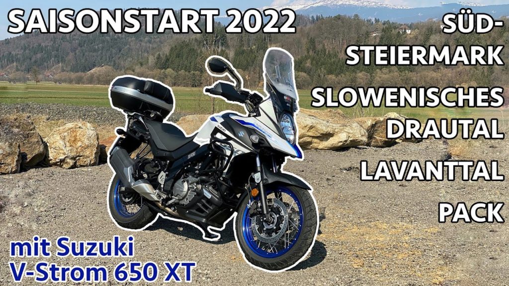 Motorrad-Saisonstart 2022 🏍️ Südsteiermark – Drautal – Pack mit Suzuki V-Strom 650 | Moto Vlog Motorrad-Saisonstart 2022 🏍️ Südsteiermark - Drautal - Pack mit Suzuki V-Strom 650 | Moto Vlog
