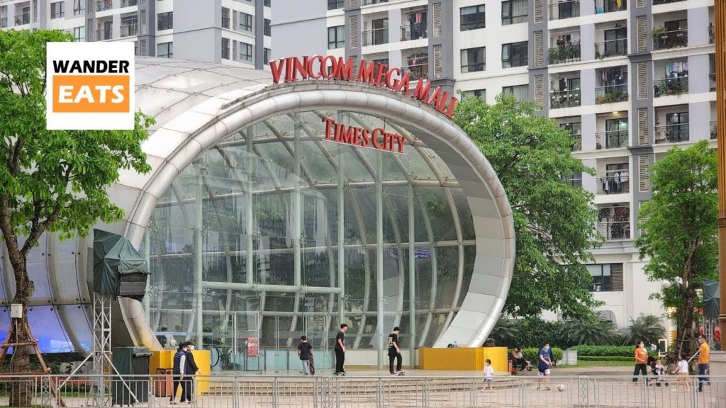 Walk: VINCOM Mega Mall Times City the 2nd Largest Underground Mall in Vietnam
