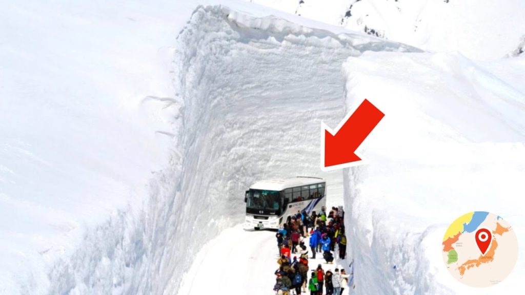 [20m/65ft] Japan's Heaviest Snowfall ⛄️ $ 1 Million to Remove Snow 💸 Travel Vlog 雪の大谷 立山黒部アルペンルート