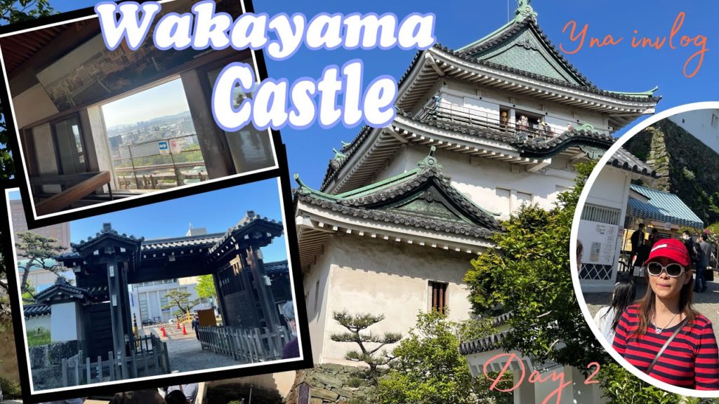 Wakayama Japan Travel : Castle, Big, Elegant, High class Civic Library #Yna invlog