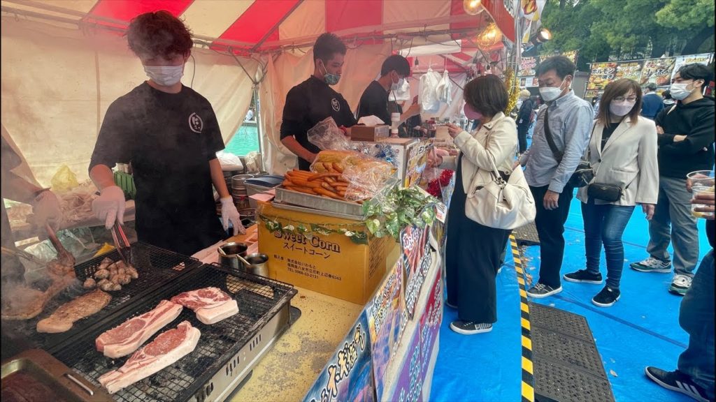 Tokyo Street Food Festival Returns | Japanese Meat Eat Binge