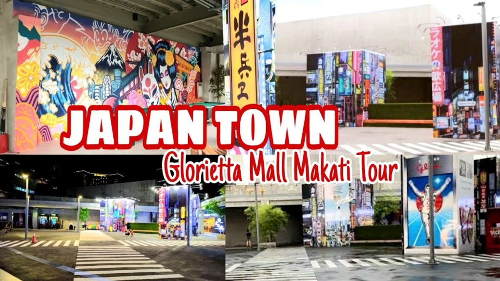 JAPAN TOWN GLORIETTA MALL WALKING TOUR JAPANESE TOWN MAKATI
