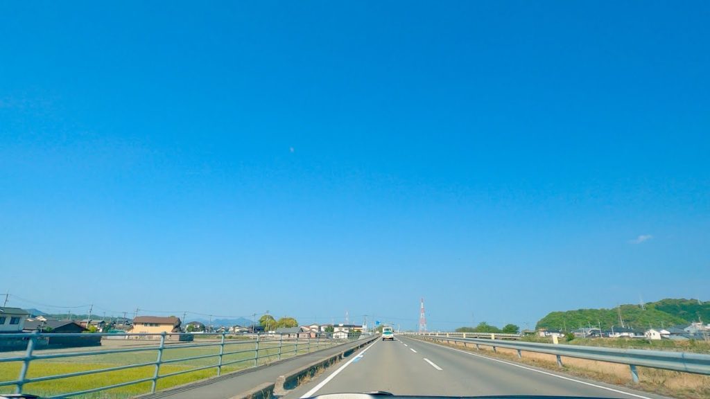 [車載動画 ドライブ] 愛媛県松山市「道後温泉」から今治市の「しまなみ街道」へ