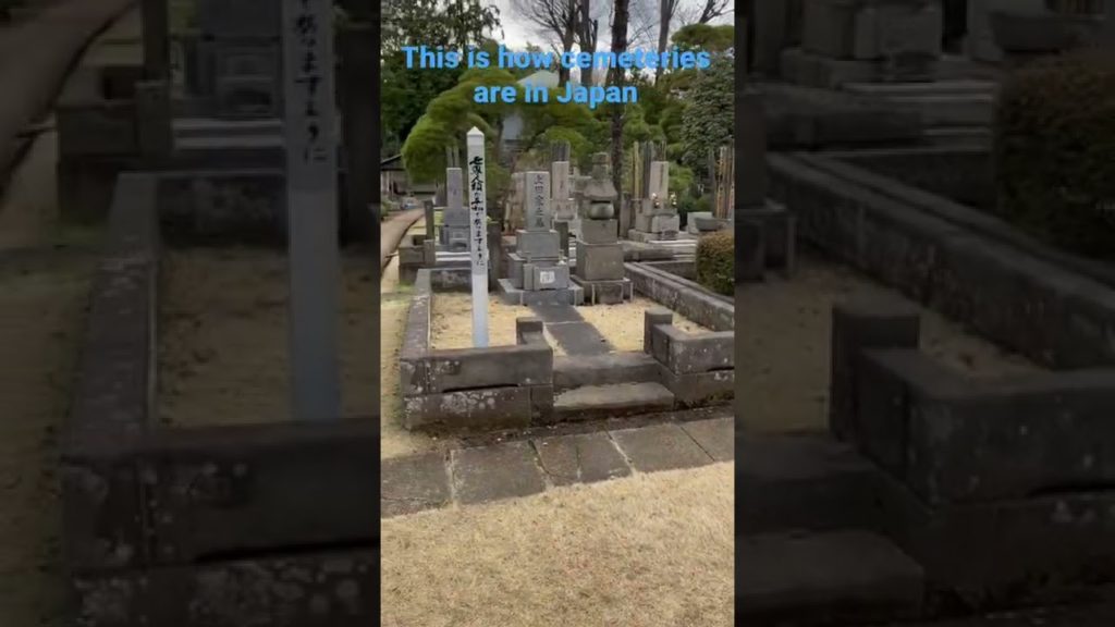 This is how cemeteries are in Japan. what do you wanna see most in Japan, comment below