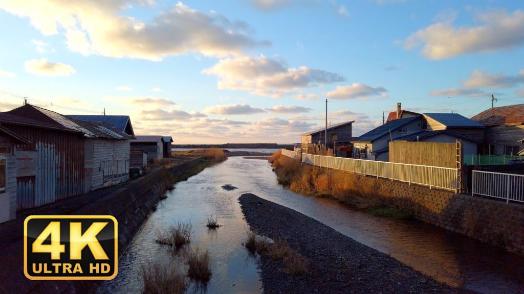 Hokkaido Shosanbetsu（初山別）｜Japan Walking Tour【4K】