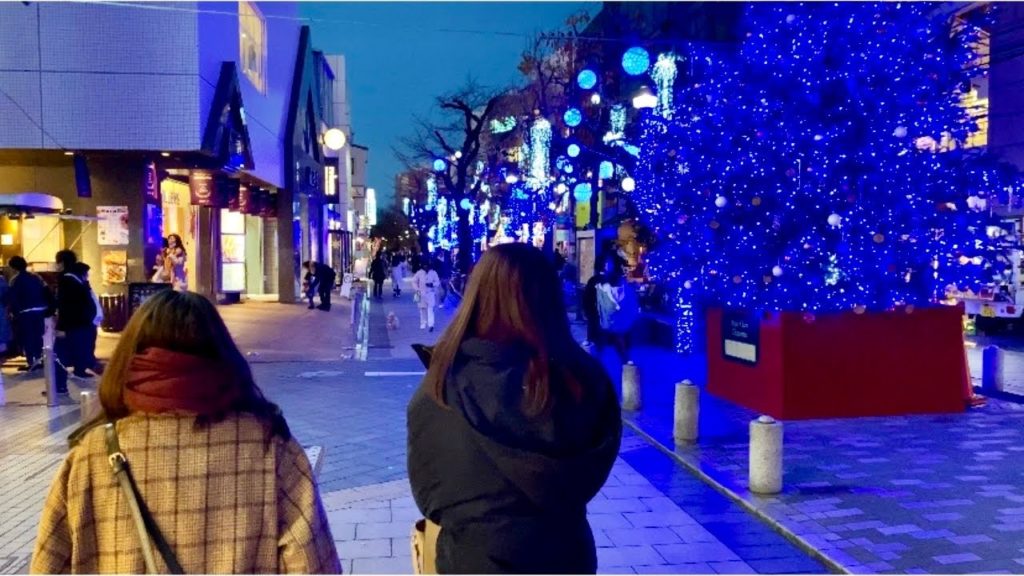 【4K】Tokyo Christmas Walk - Jiyūgaoka (Dec.2020)