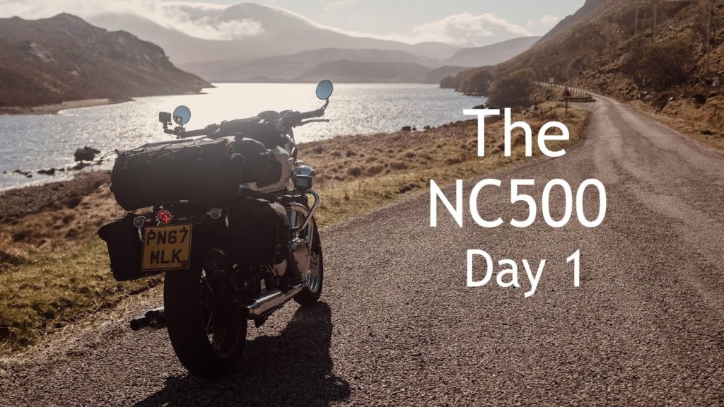 Scotland NC500 on a Triumph Bonneville T120 - Moto Camp Day 1.
