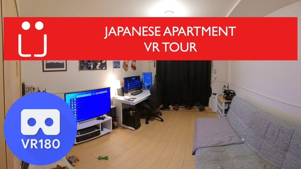 VR 180 (3D): Japanese Apartment VR Tour
