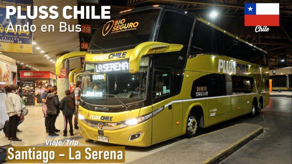 Viaje SANTIAGO - LA SERENA en BUSES PLUSS CHILE LZRL49 (Salón Cama), Marcopolo New G7 | Ando en Bus