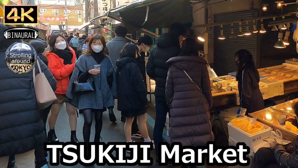 TSUKIJI Market at the end of the year - 4K Tokyo Japan