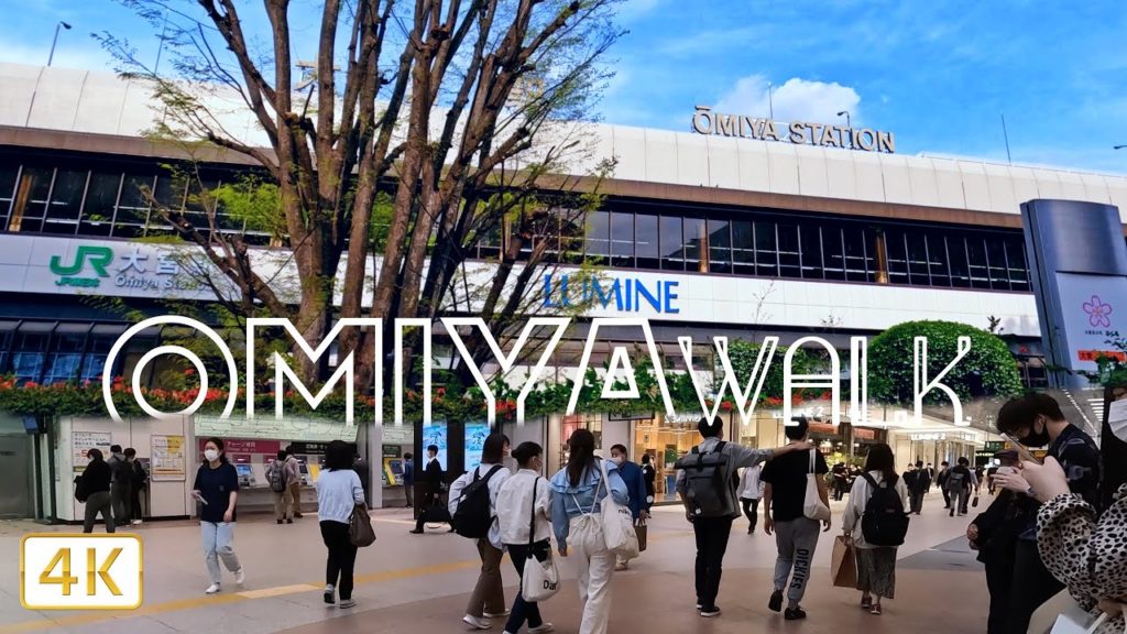 [4K] Japan Walk | Omiya Cinematic Walk Tour | Saitama