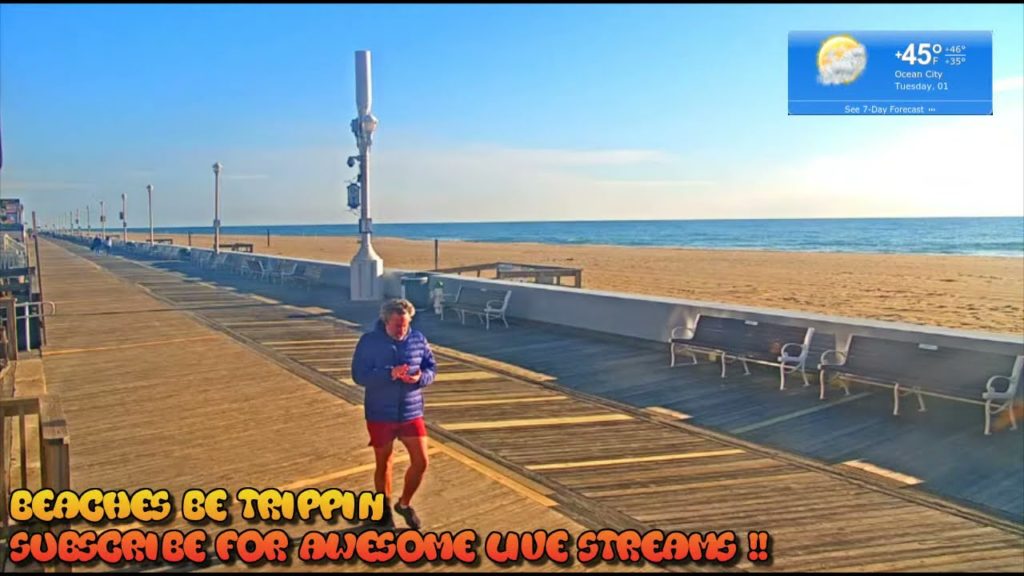Ocean City Maryland Live Webcam - Maryland beach live webcam - ocean city boardwalk live cam