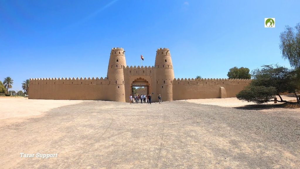 Walking In Historical Al Jahili Fort  United Arab Emirates 2022