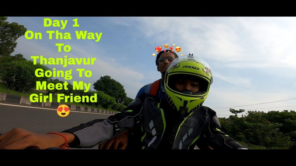 Thanjavur Trip Day1 Bike Riding NS200