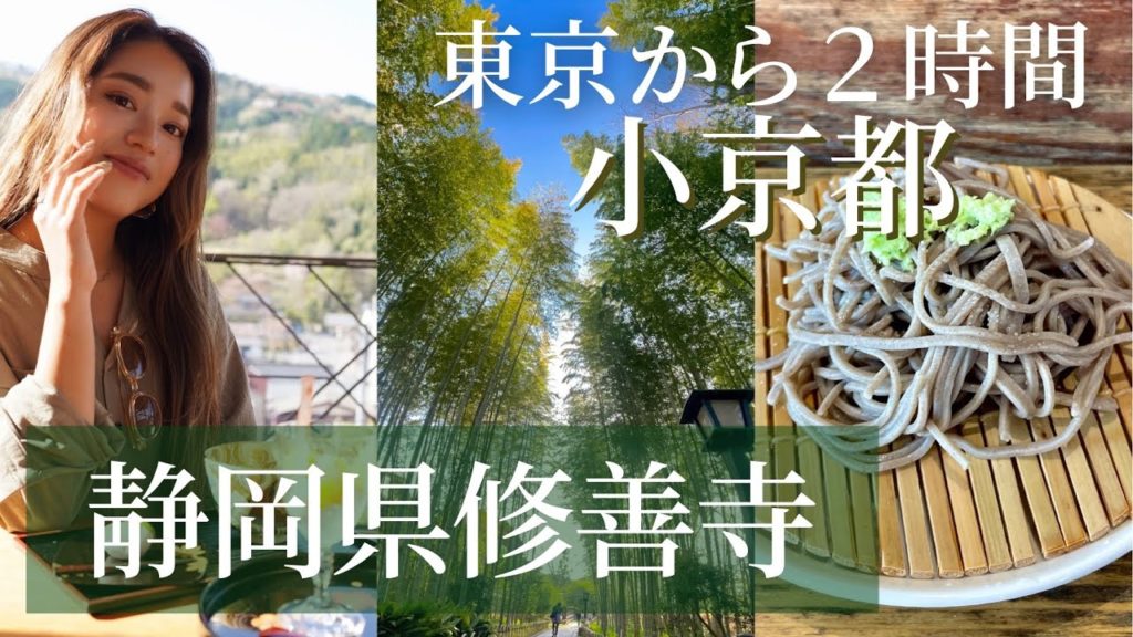 週末旅行おすすめ！伊豆の小江戸、お寺と温泉の街「修善寺」Vlog [静岡県　伊豆市] Izu Shizuoka Jpan