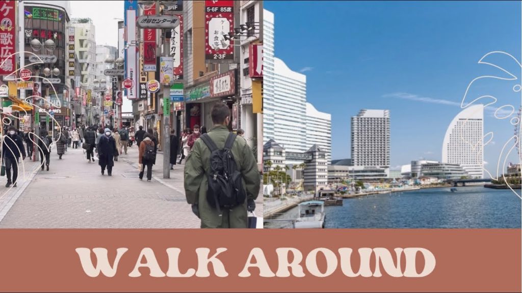 4K Virtual Tour | Shibuya city walk | Yokohama china town walk | Tokyo Tower japan 渋谷、横浜、東京タワー散歩動画。