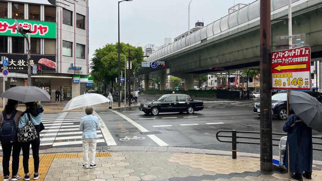 What is Nipponbashi to Namba like in the Rain LIVE! What is Nipponbashi to Namba like in the Rain LIVE!