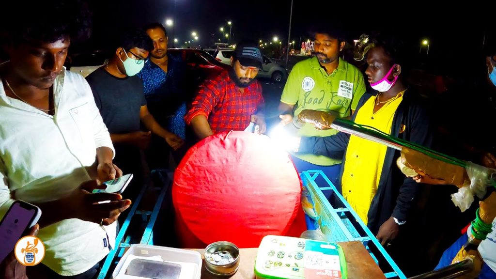 Chennai Marina Beach Famous Midnight Malai Kulfi Rs.35/- |Chennai Street Food| Chennai Super Kitchen