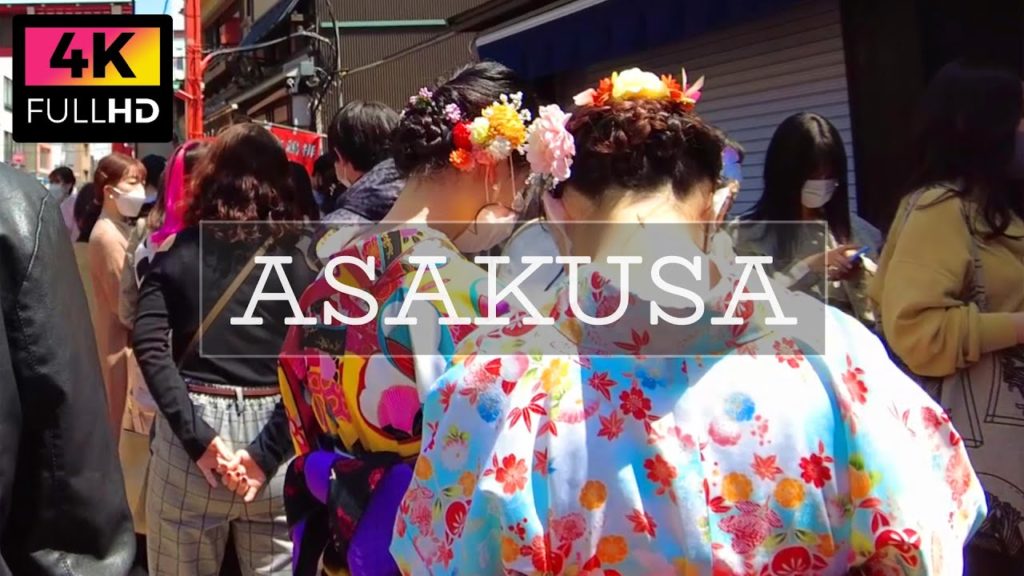 【4K】Take a walk in Asakusa, Tokyo during Golden Week. (Apr. 2022) | ゴールデンウィークの浅草 ホッピー通りや仲見世、浅草寺を散歩