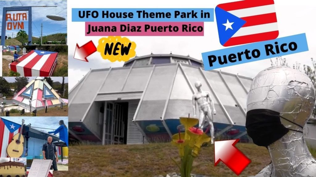 El Nuevo Parque  Tematico  de la Casa Ovni en Puerto Rico UFO HOUESE El Nuevo Parque  Tematico  de la Casa Ovni en Puerto Rico UFO HOUESE
