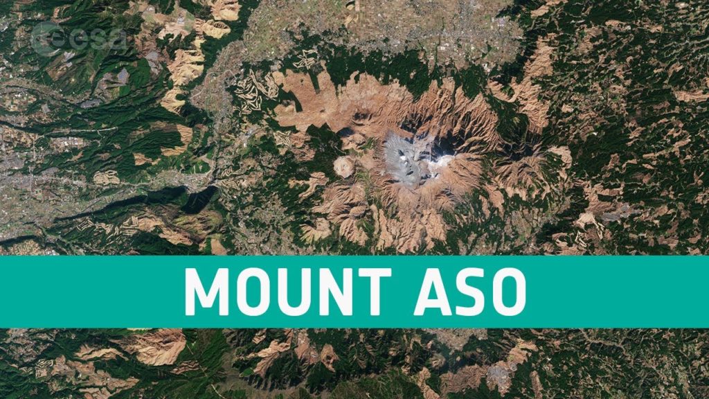 Earth from Space: Mount Aso, Japan Earth from Space: Mount Aso, Japan