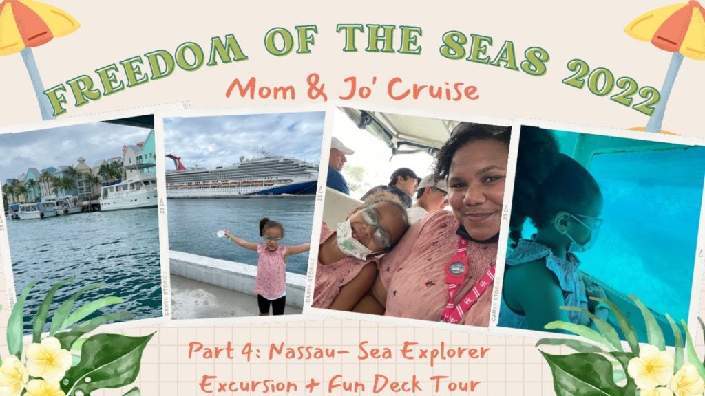 Freedom of the Seas 2022/Nassau/Sea Explorer Submarine/Back on the Ship/Fun Deck Tour