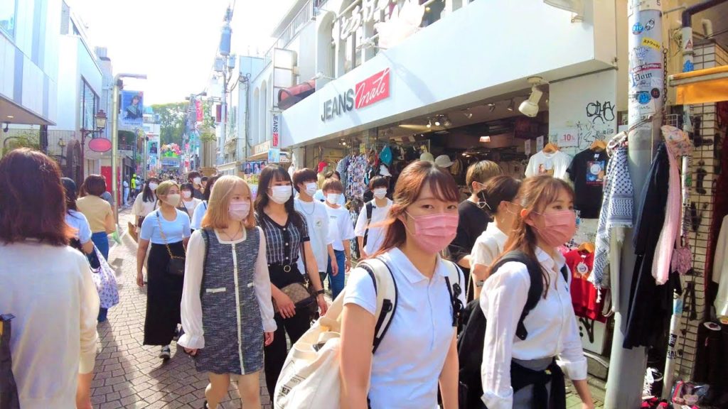 Tokyo Harajuku and Ura-Harajuku tour🌟 Youth sanctuary in Japan - Jul 2021【4K】
